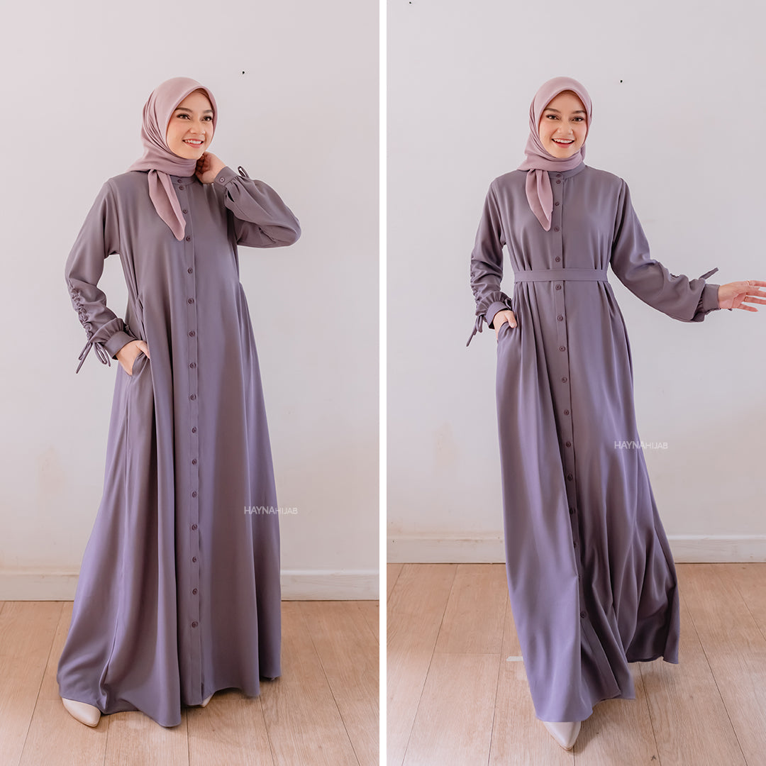 Isvara Dress - Mist Mauve