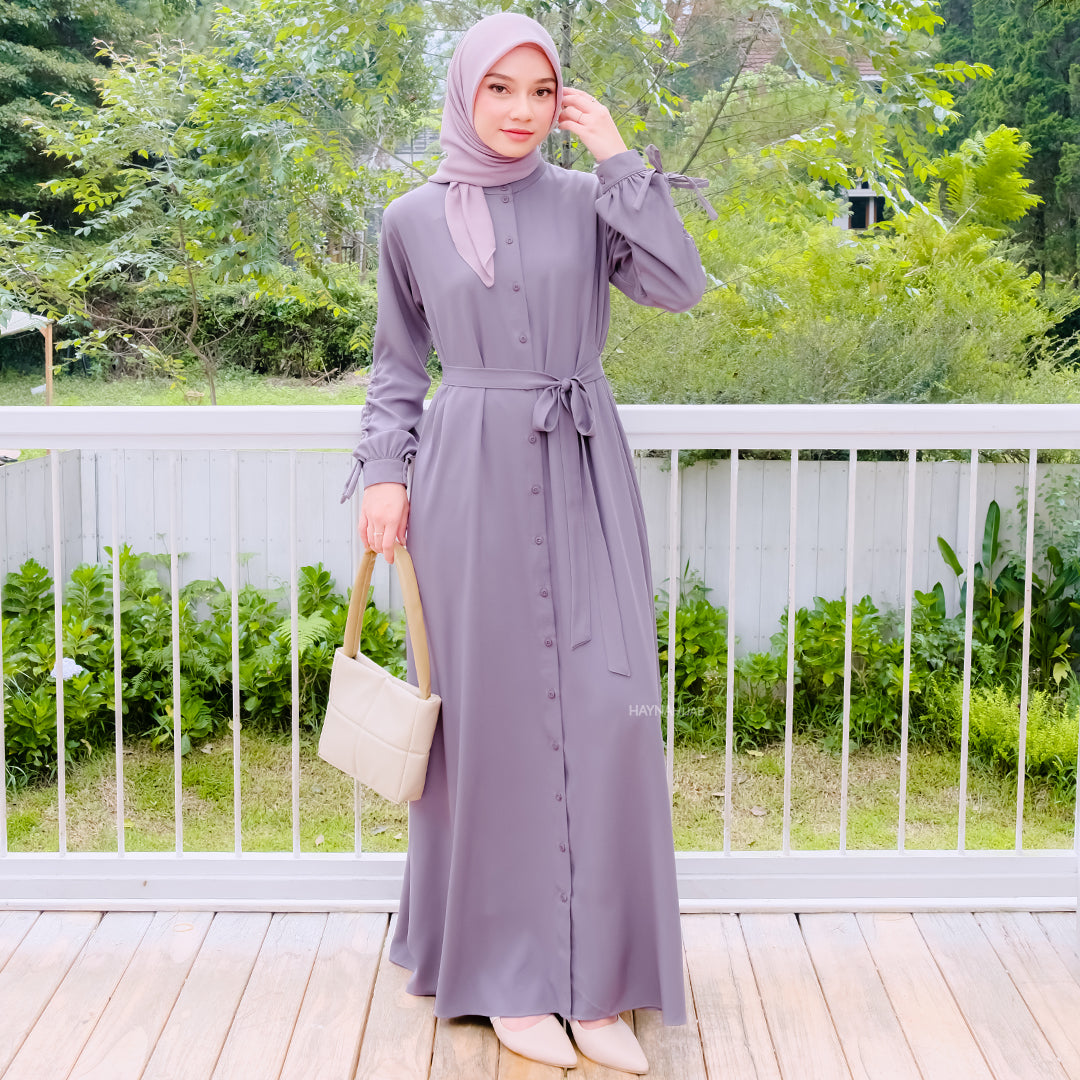 Isvara Dress - Mist Mauve