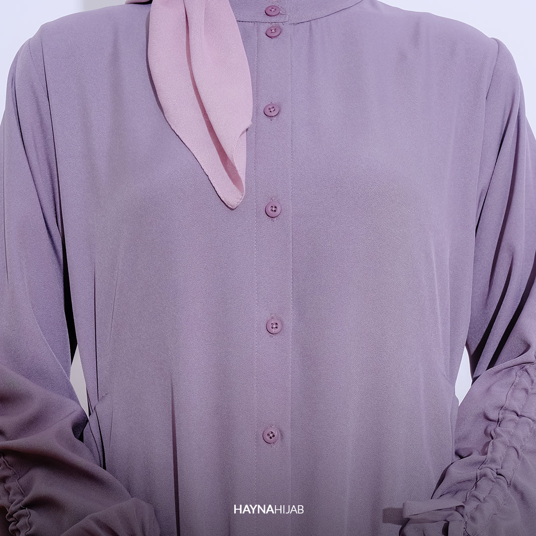 Isvara Dress - Mist Mauve