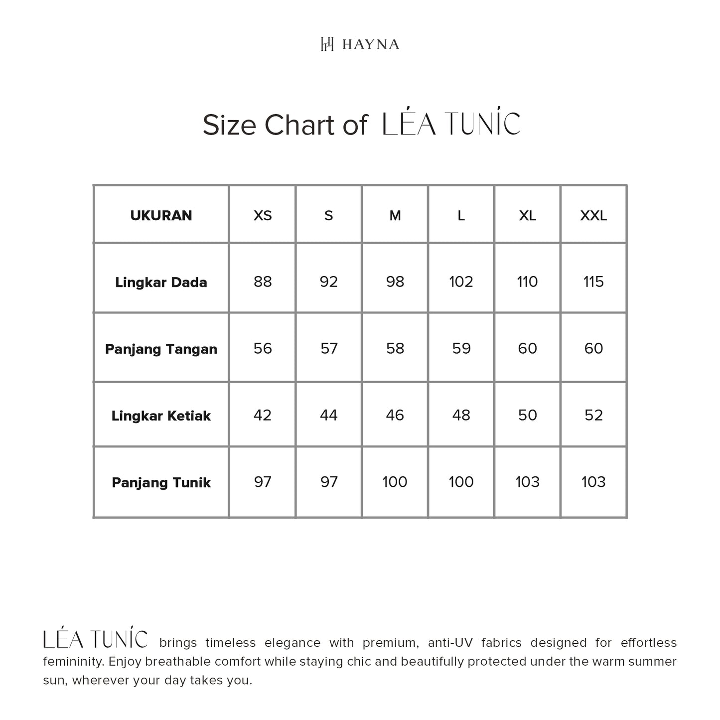 HAYNA Lea Tunik - All Colors