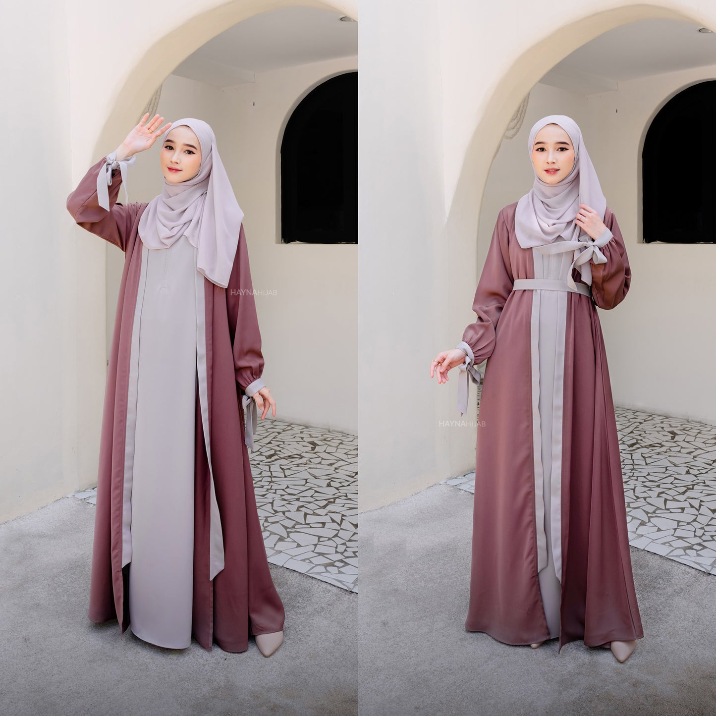 Sameera Abaya – Chocolaty Ivory