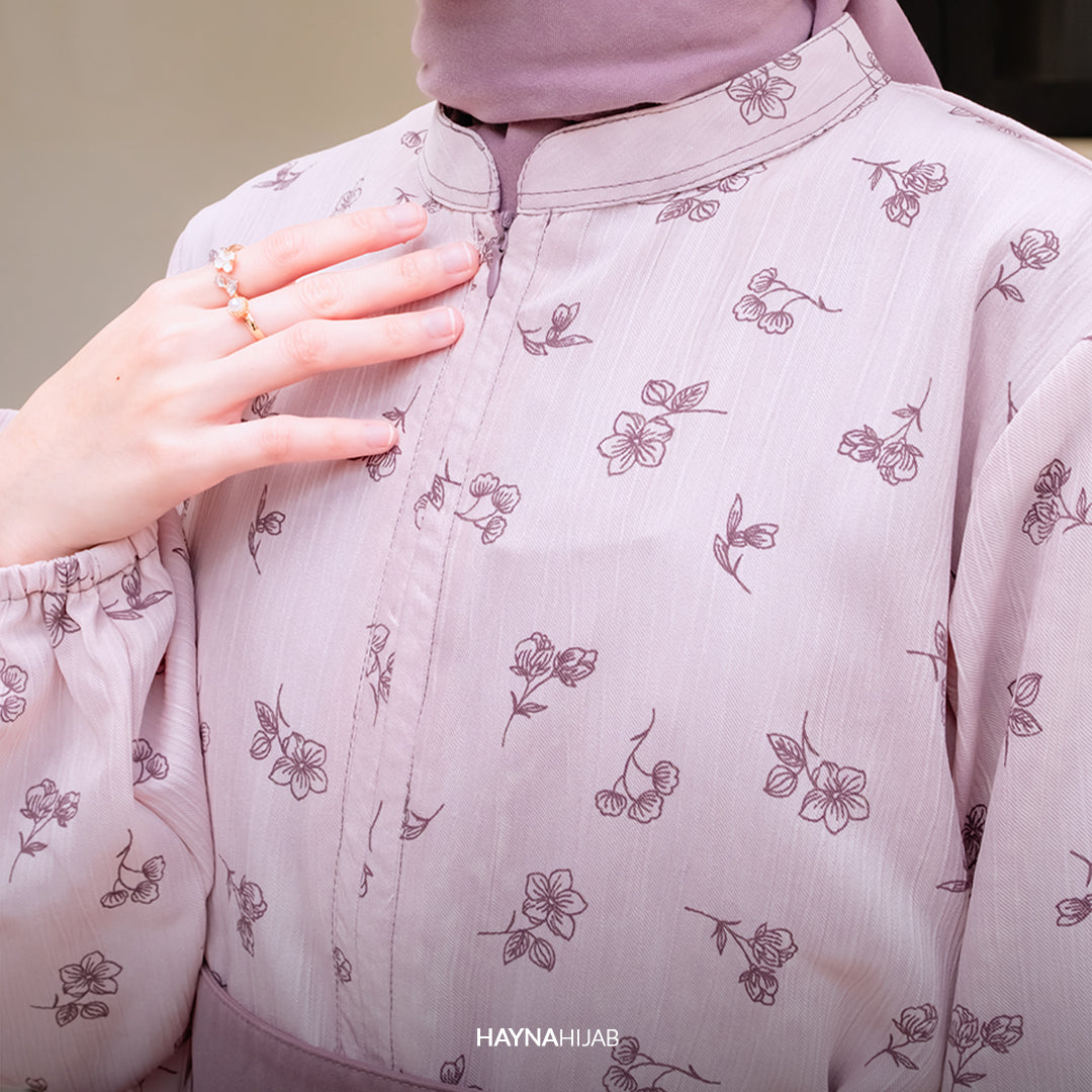 Alluna Dress - Dessert Rose