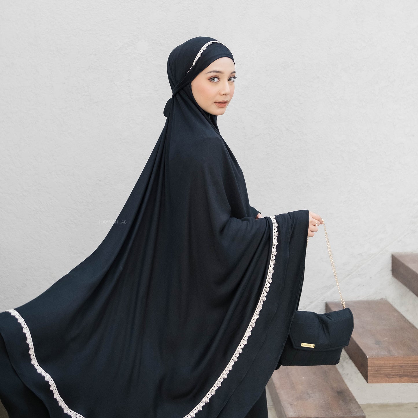 Naeema 3 in 1 Prayer Set - Black
