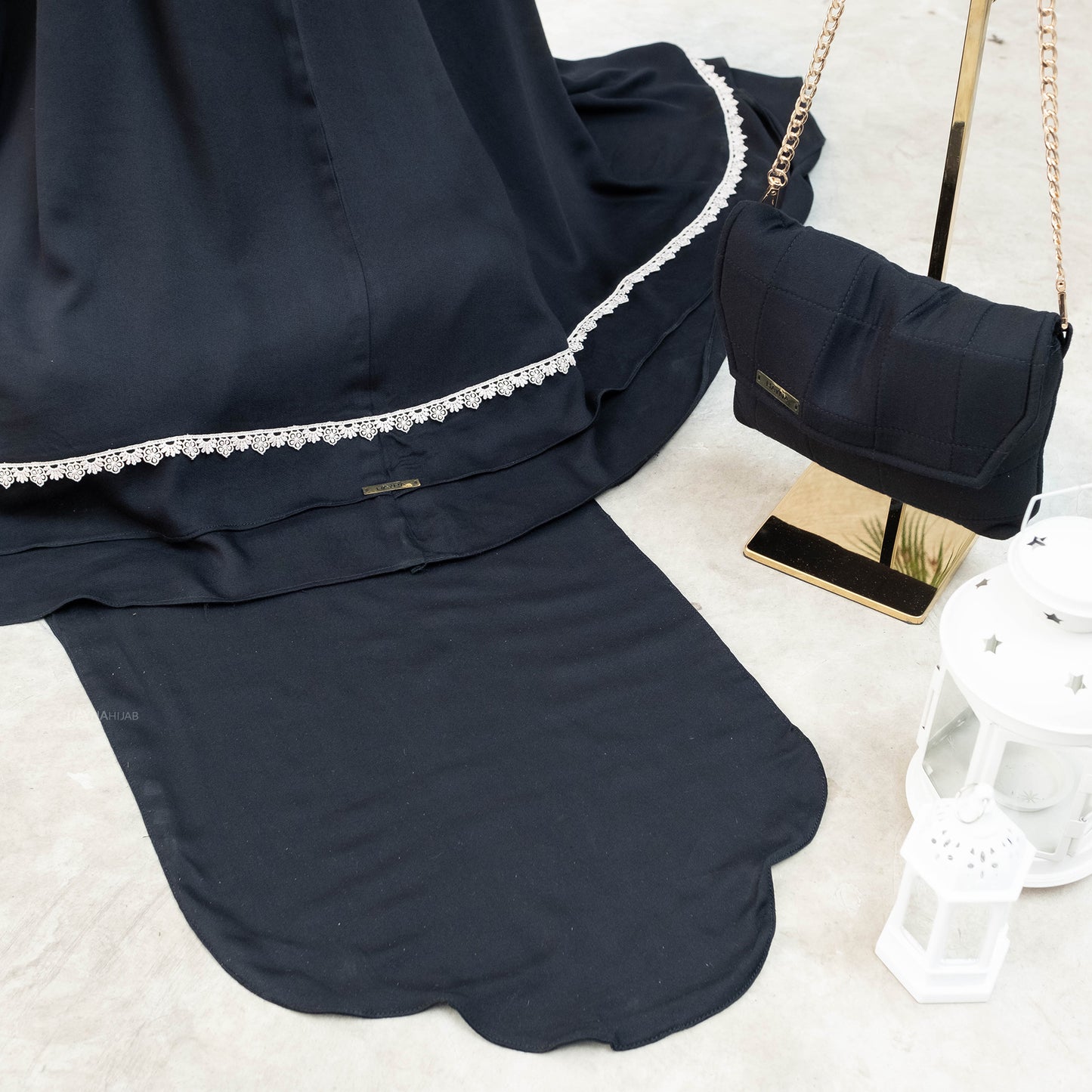 Naeema 3 in 1 Prayer Set - Black