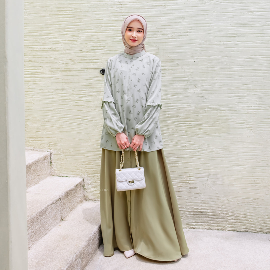 Alluna Dress - Pine Green 2.0