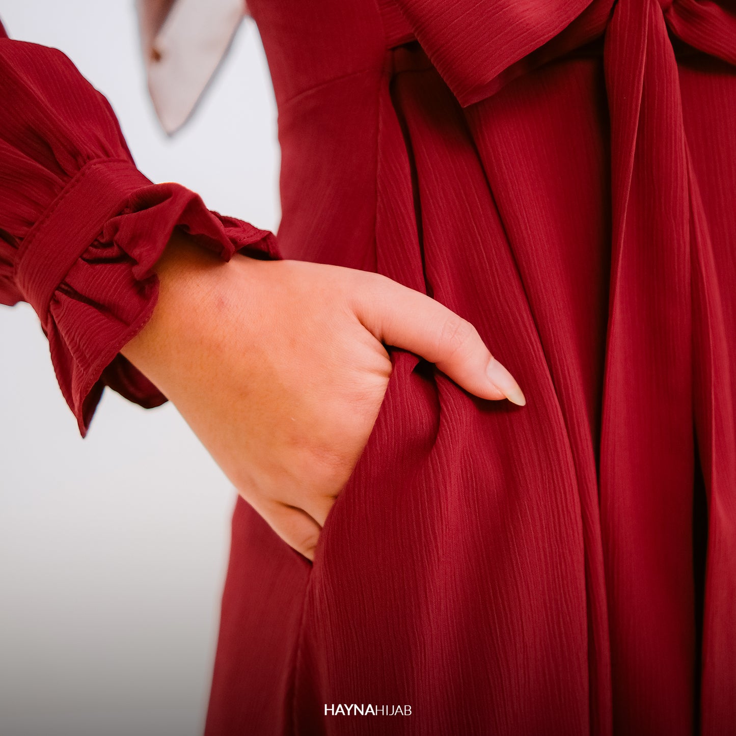 Denara Dress - Red Ruby