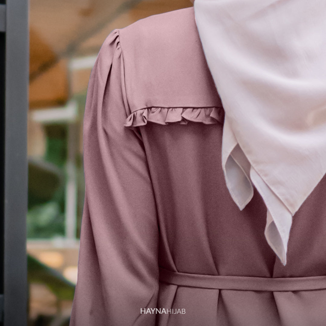Slavia Dress - Rose Taupe