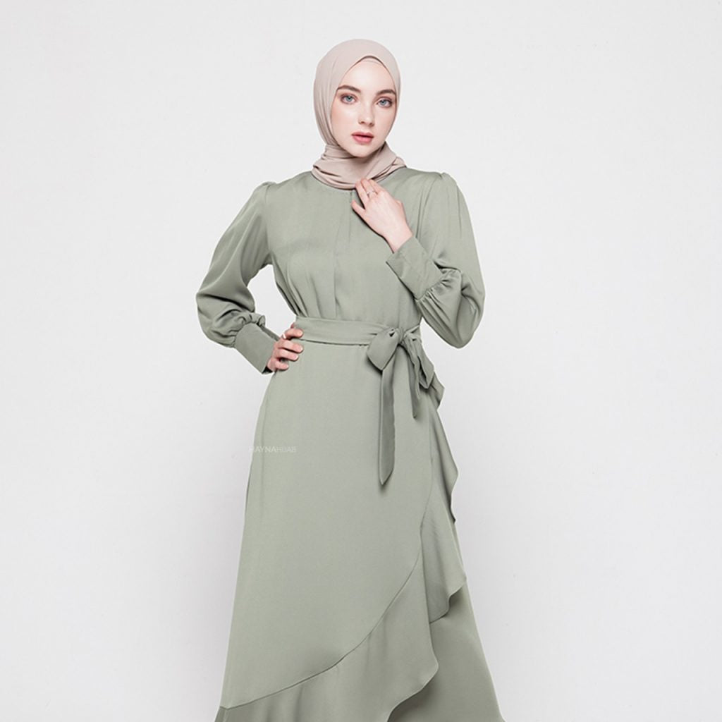 Sophia Dress – Spanish Green