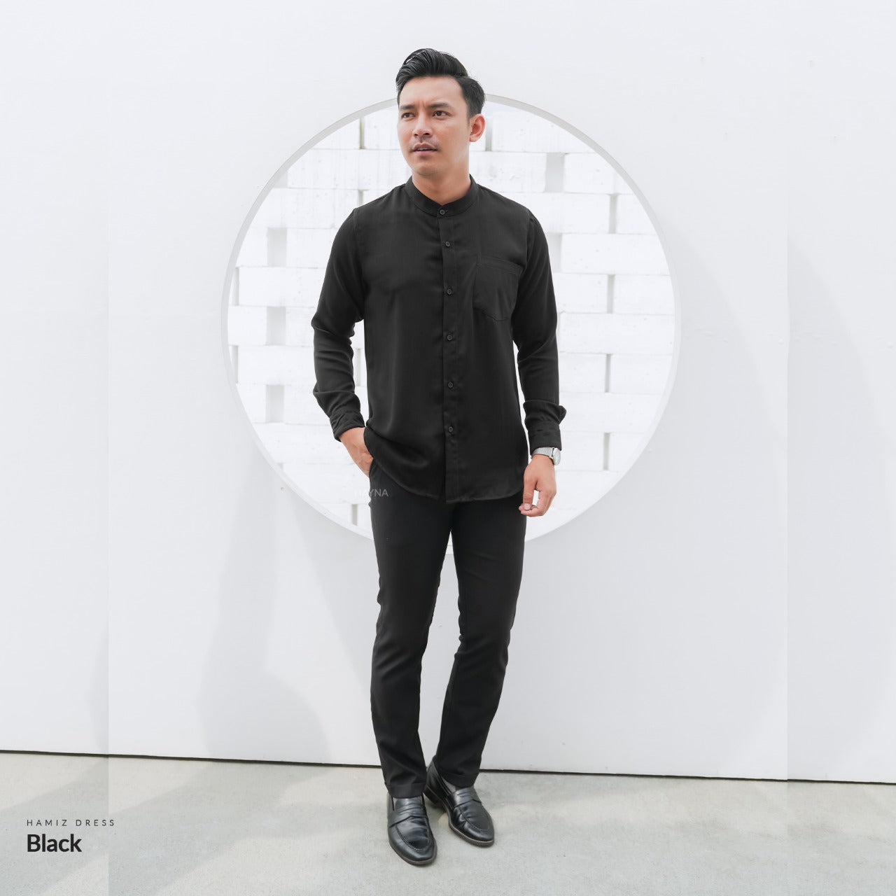 Hamiz Koko (Lengan Panjang) – Black