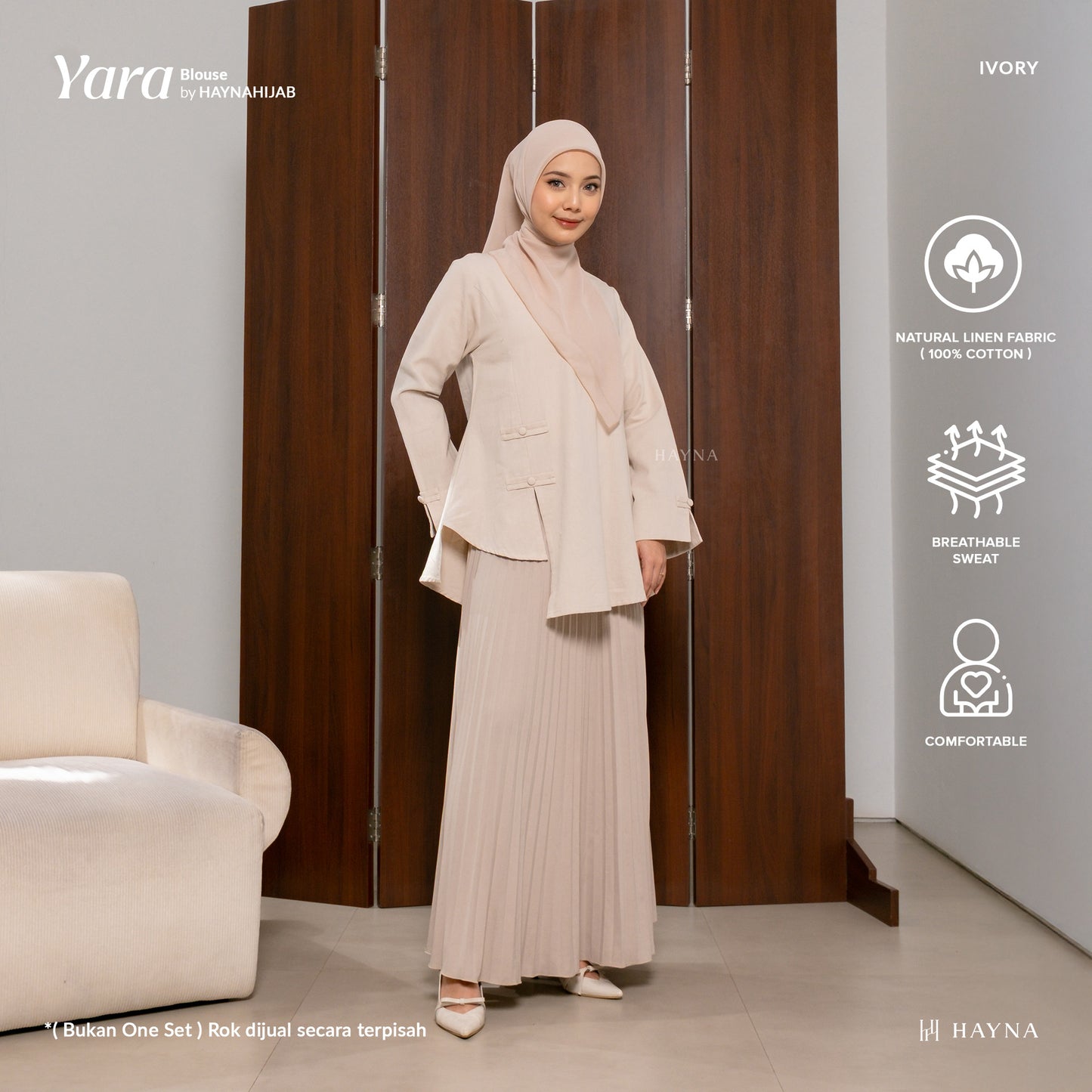 HAYNA Yara Blouse - All Colors