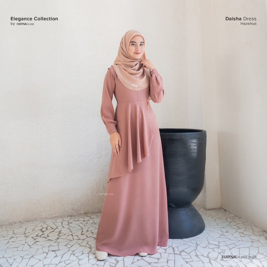 Daisha Dress - Hazelnut