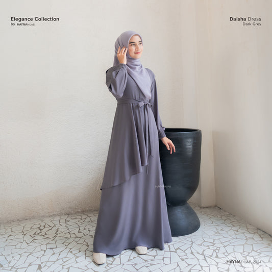 Daisha Dress - Dark Grey