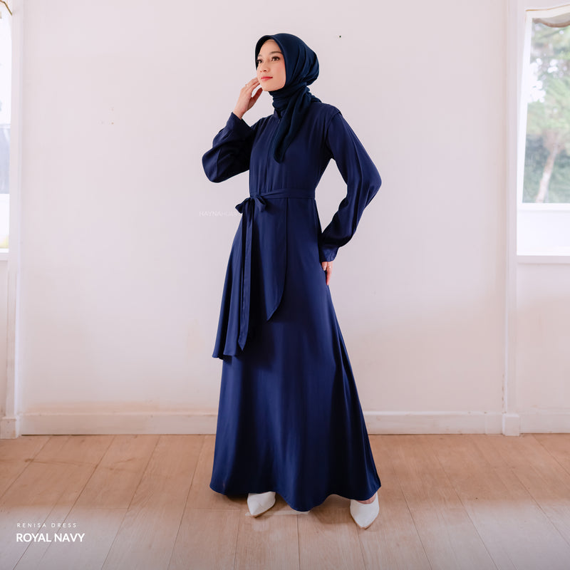 Renisa Dress - Royal Navy