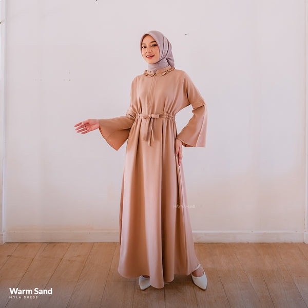Myla Dress - Warm Sand