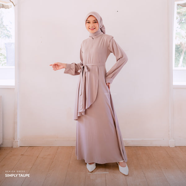 Renisa Dress - Simply Taupe
