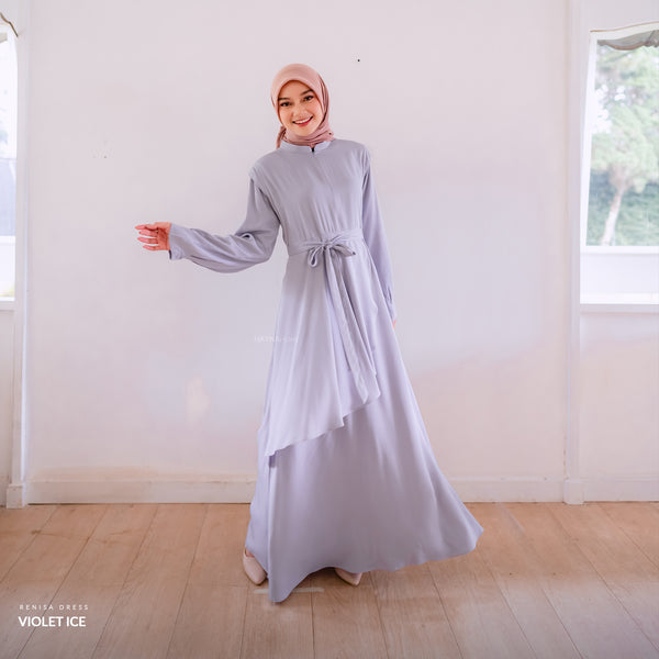 Renisa Dress - Violet Ice
