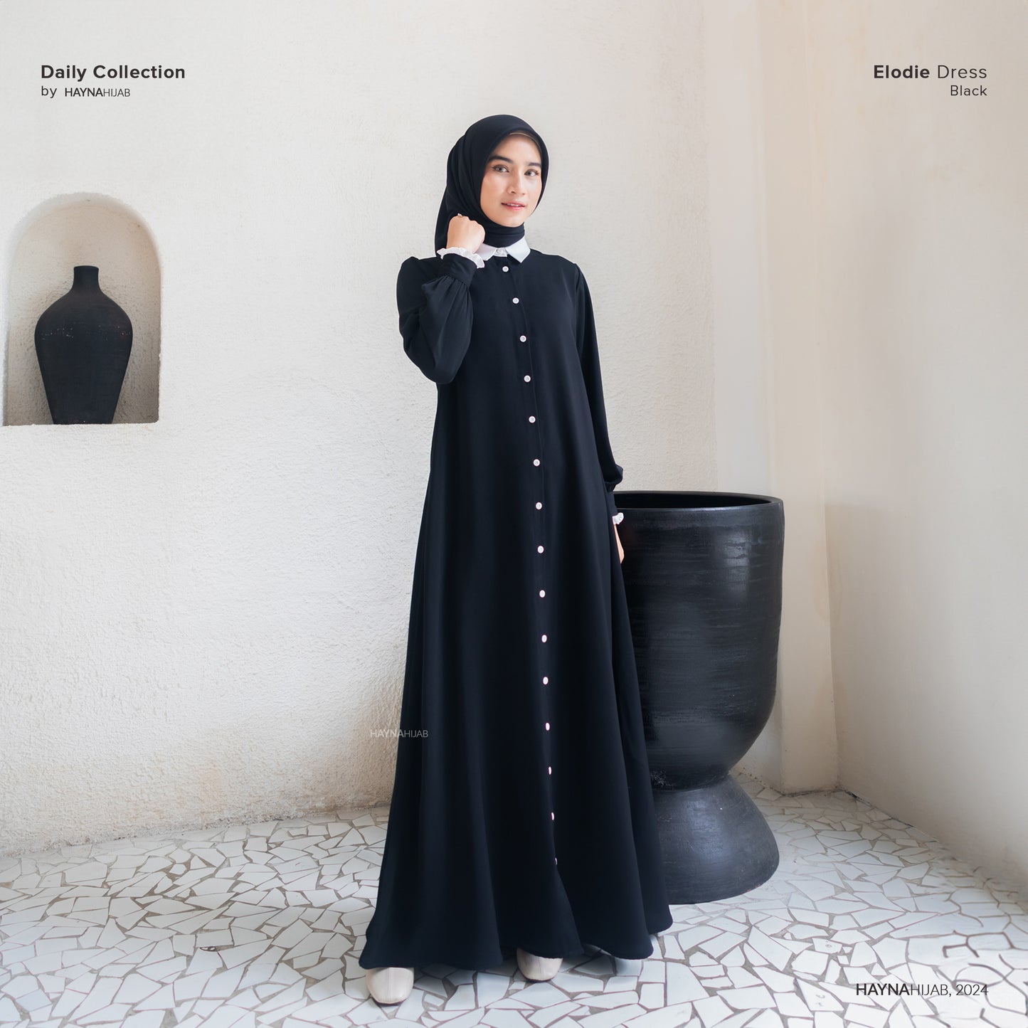 Elodie Dress - Black