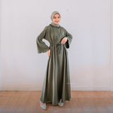Myla Dress - Cedar Green