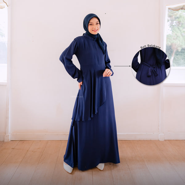 Renisa Dress - Royal Navy
