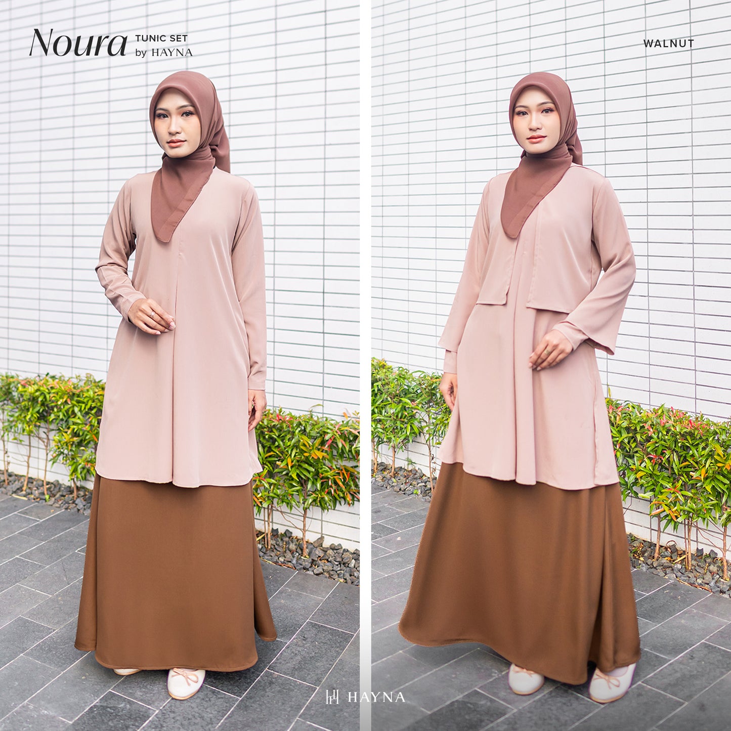 HAYNA Noura 2 in 1 Tunik Outer - All Colors