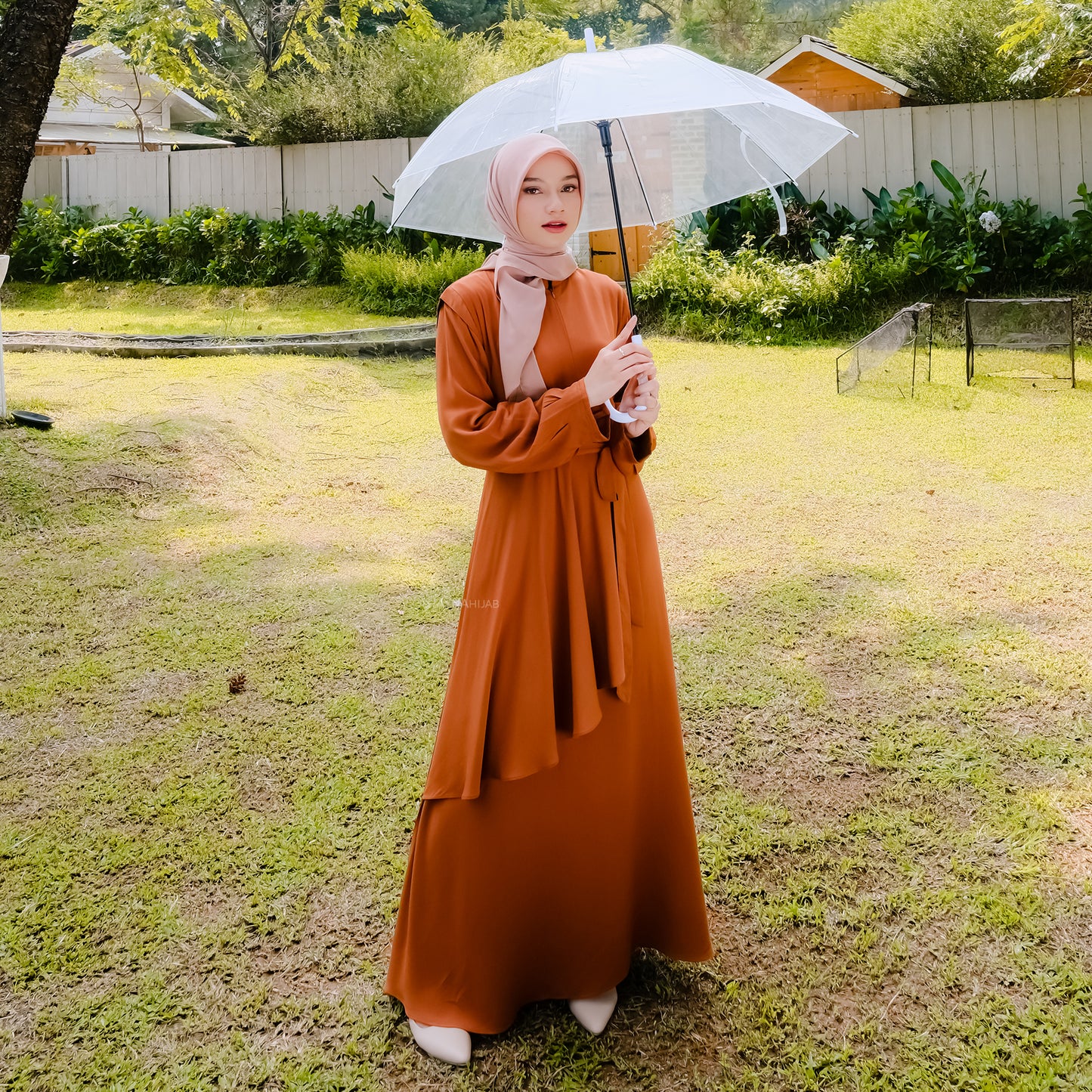 Renisa Dress - Terracotta