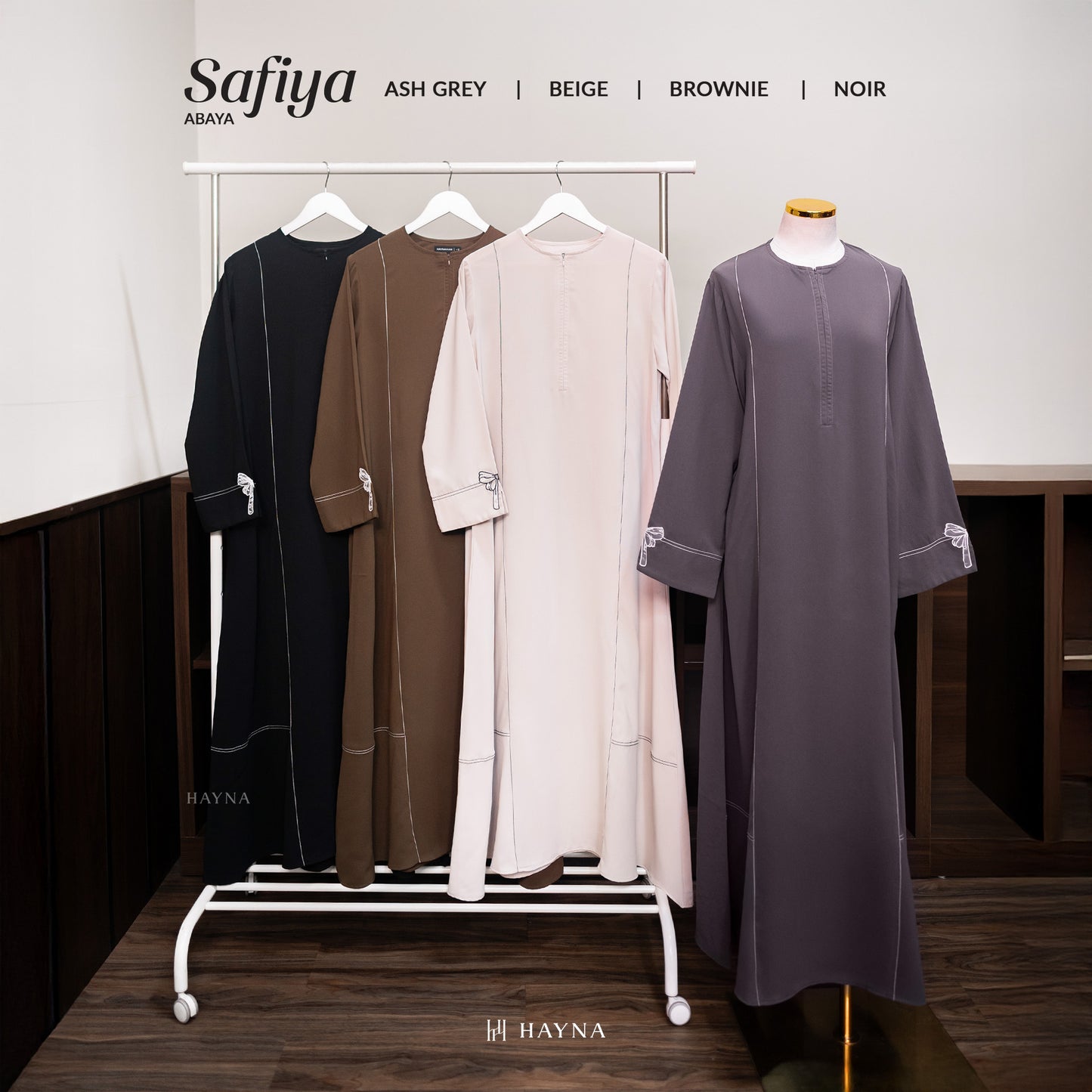HAYNA Safiya Abaya - All Colors