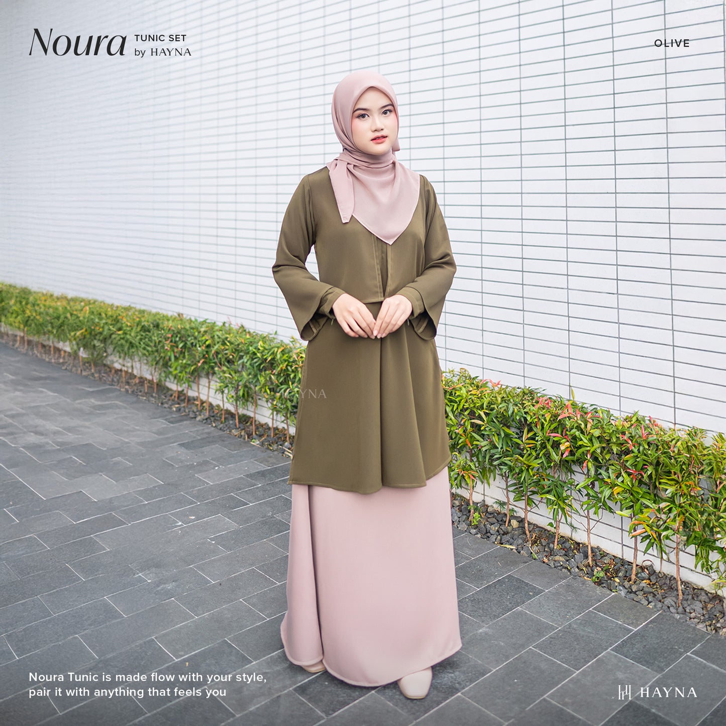 HAYNA Noura 2 in 1 Tunik Outer - All Colors