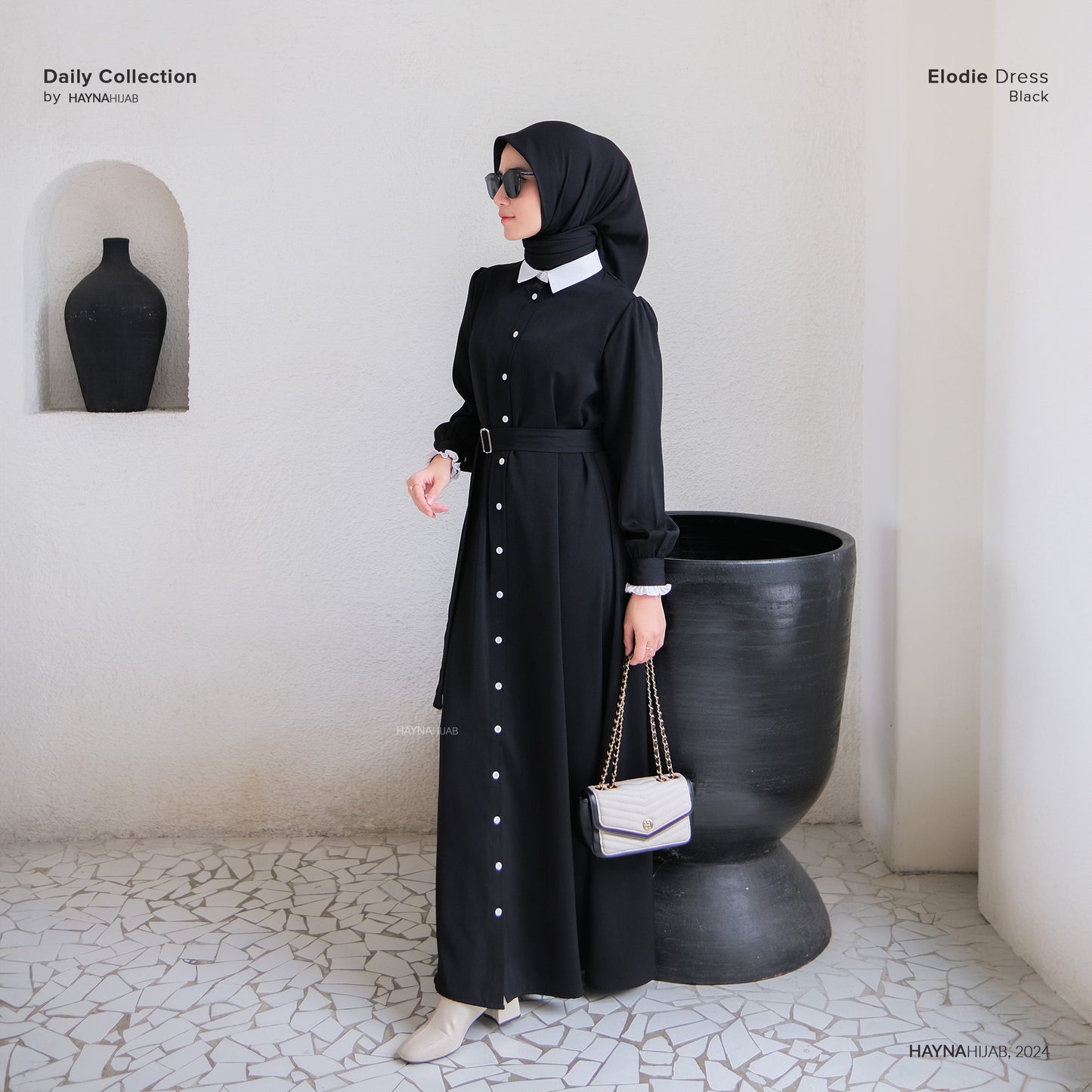 Elodie Dress - Black