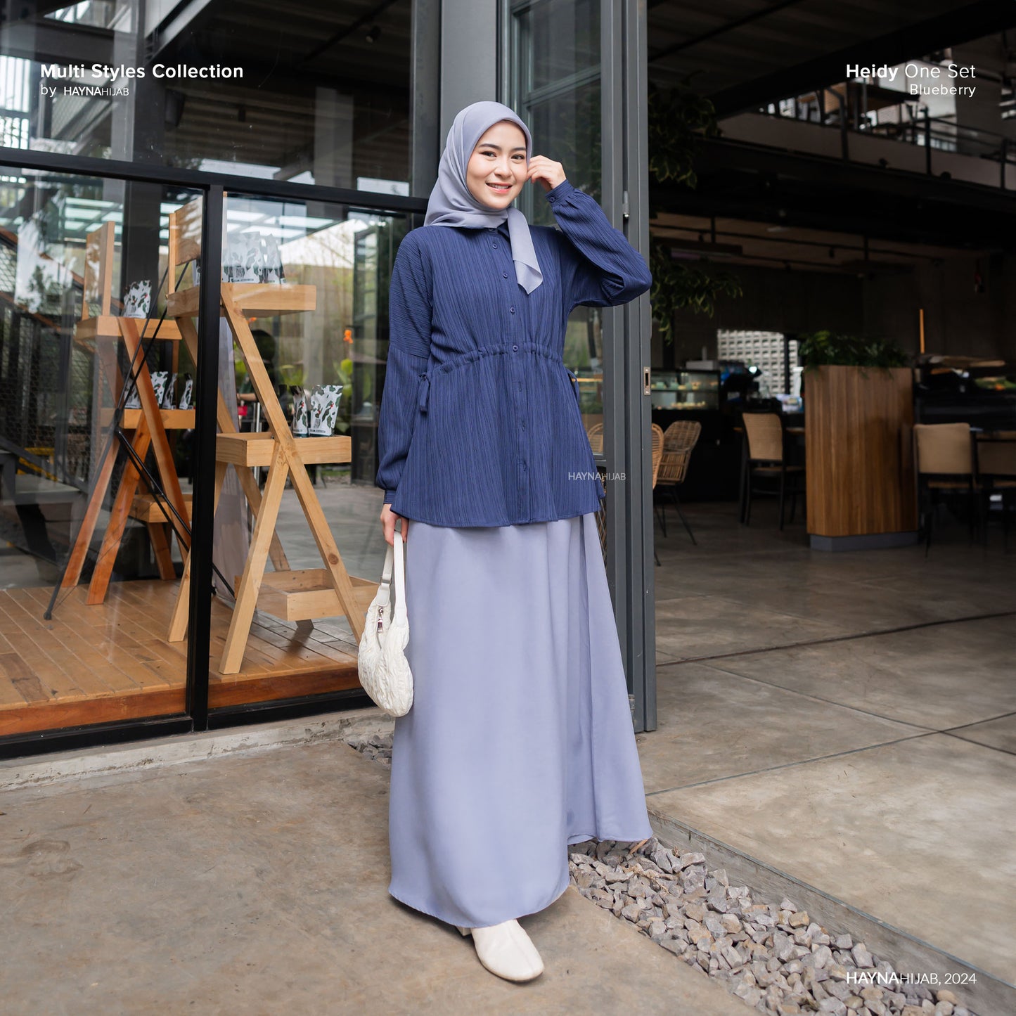 Heidy One Set - Blueberry