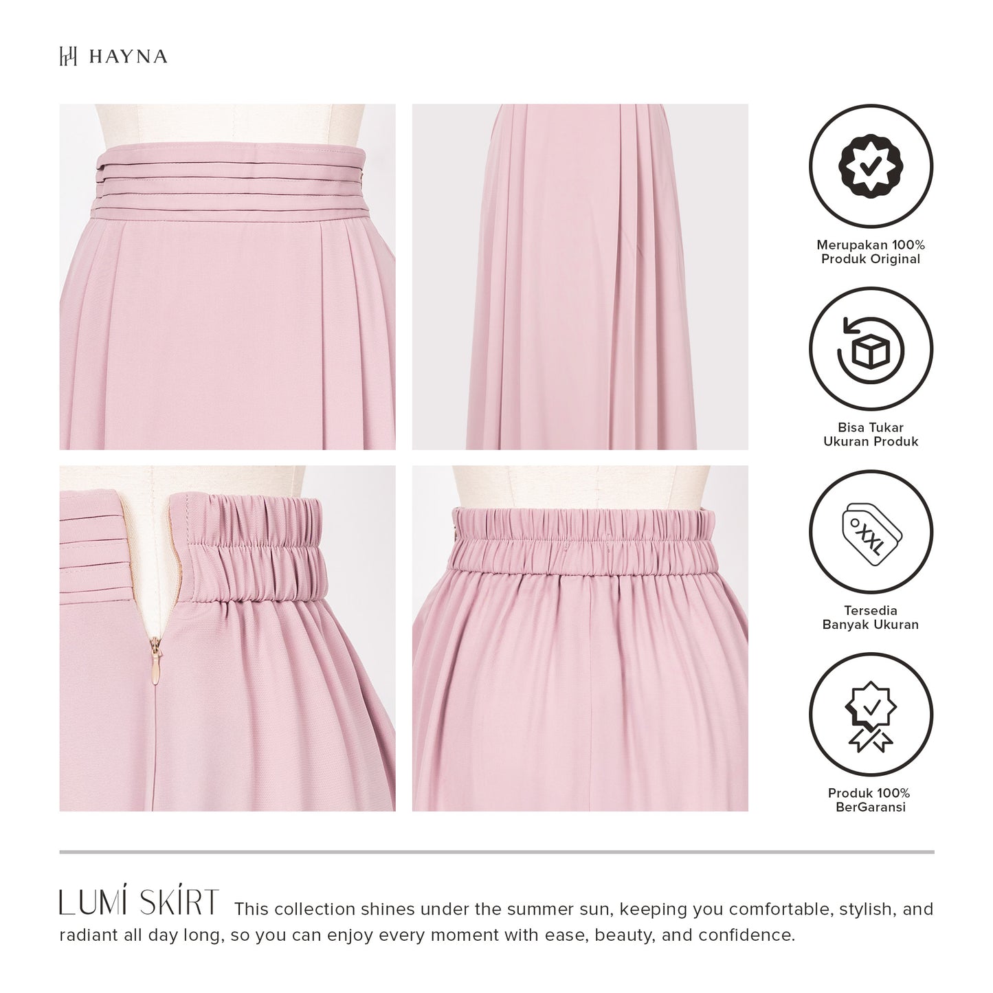 HAYNA Lumi Skirt - All Colors