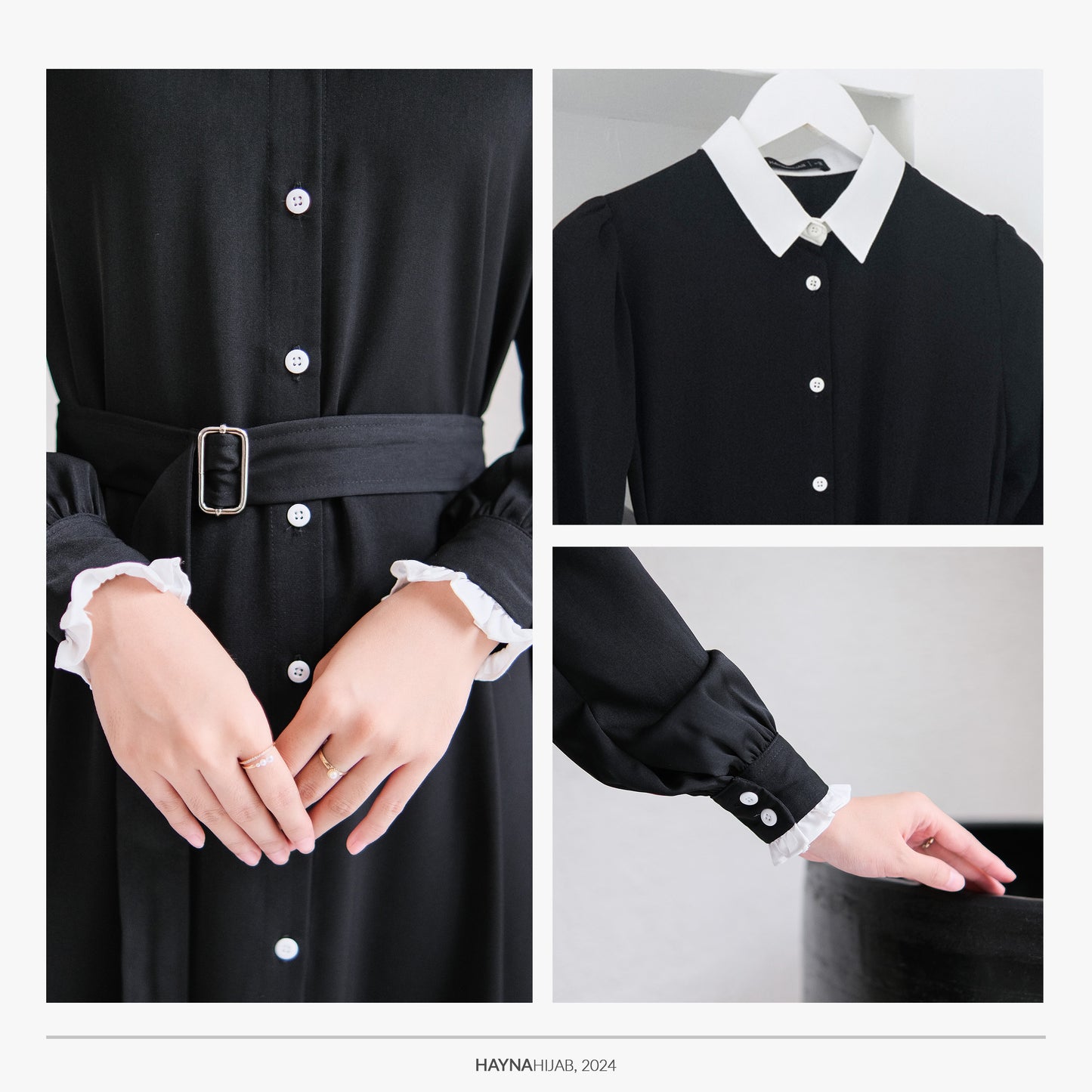 Elodie Dress - Black