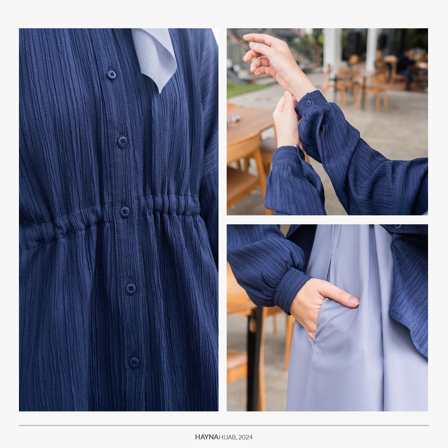 Heidy One Set - Blueberry
