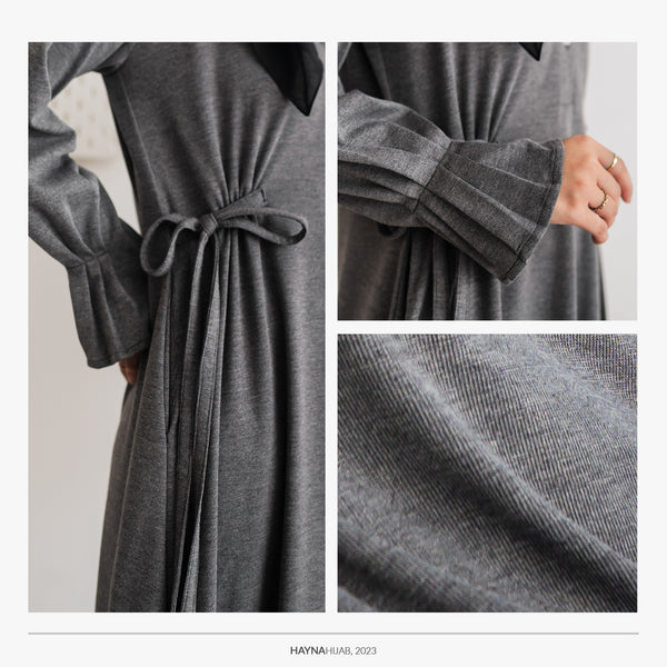 Aster Dress - Dark Grey