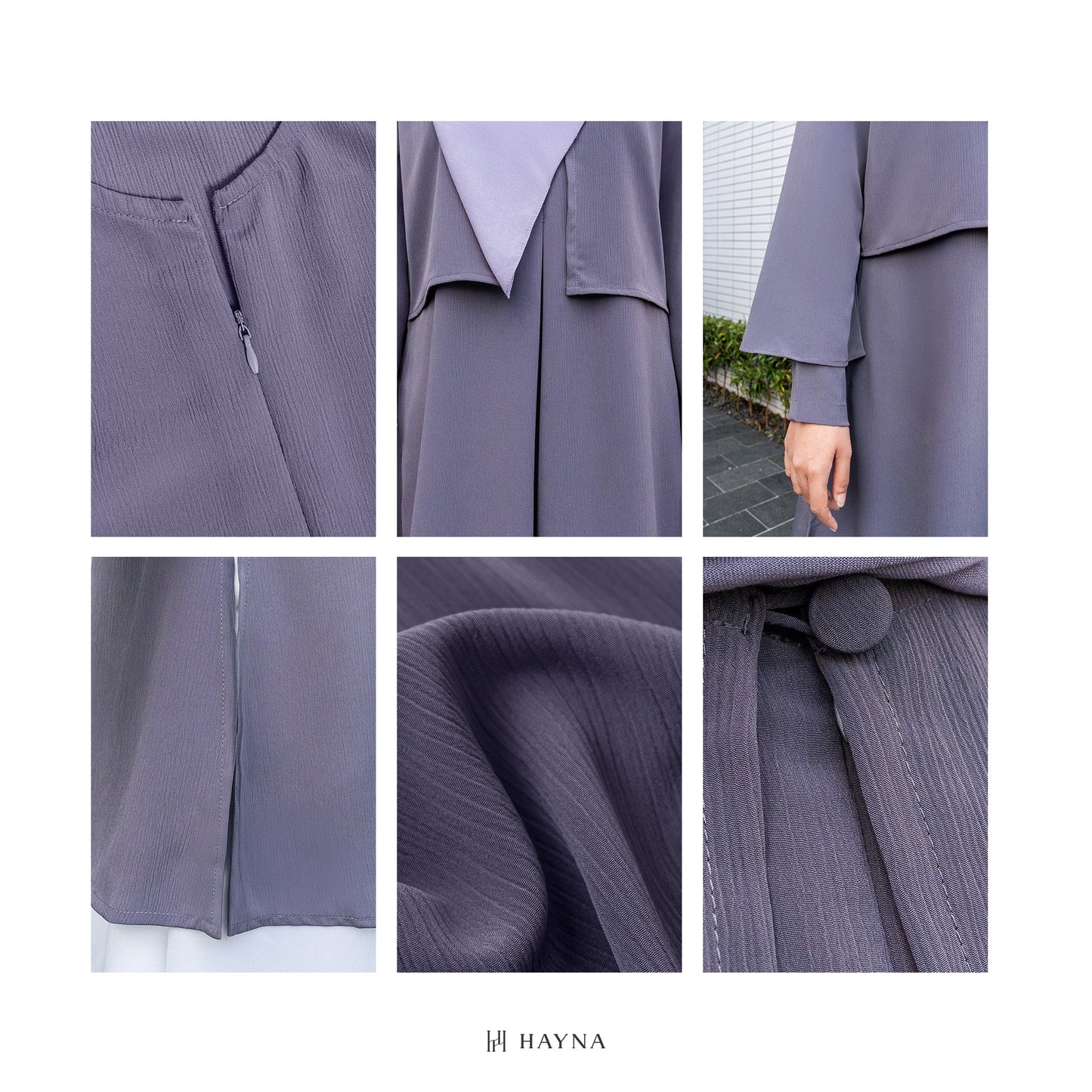 HAYNA Noura 2 in 1 Tunik Outer - All Colors