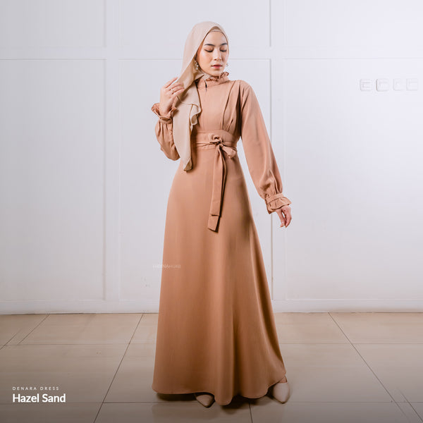 Denara Dress - Hazel Sand
