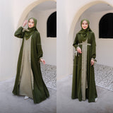 Sameera Abaya – Matcha Green