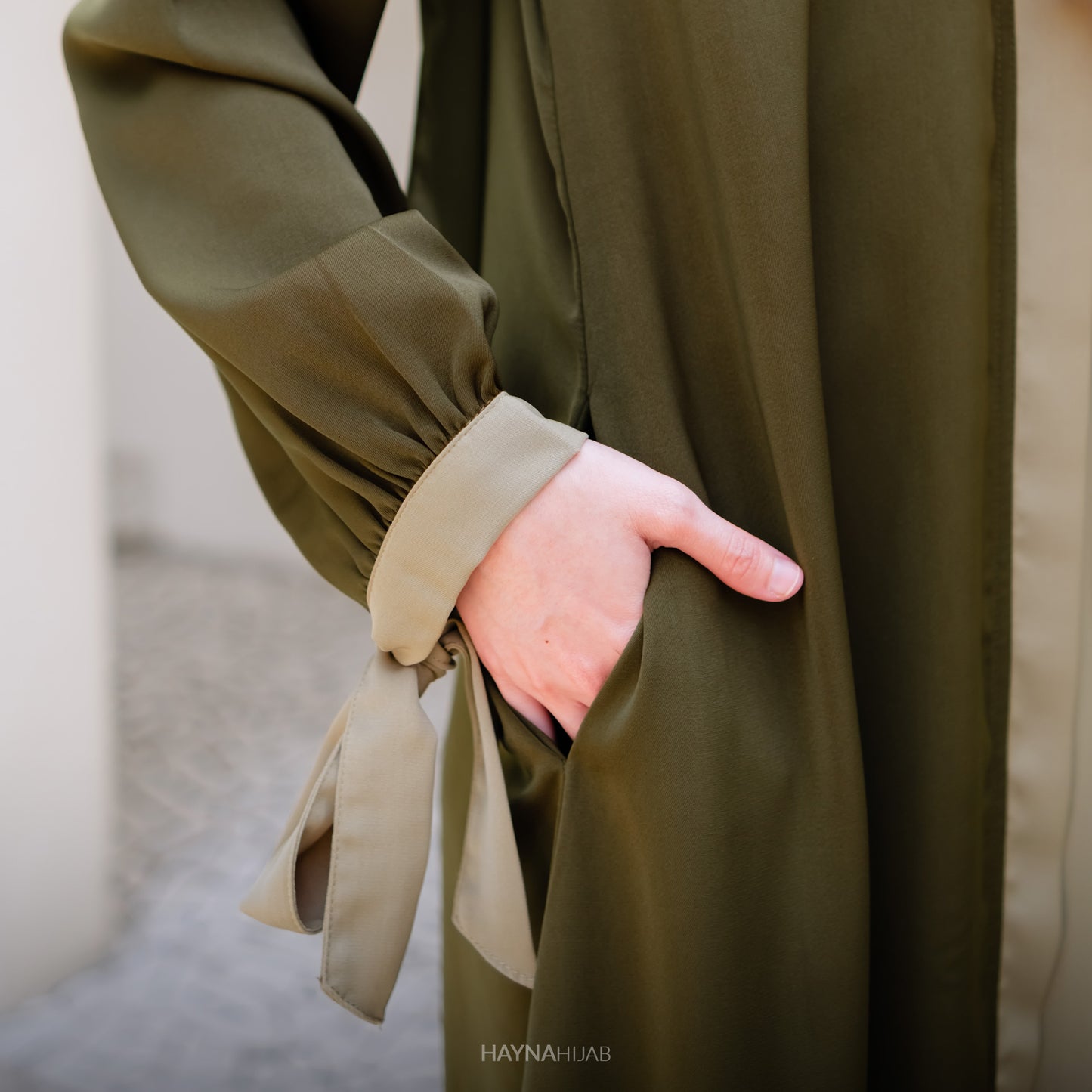Sameera Abaya – Matcha Green