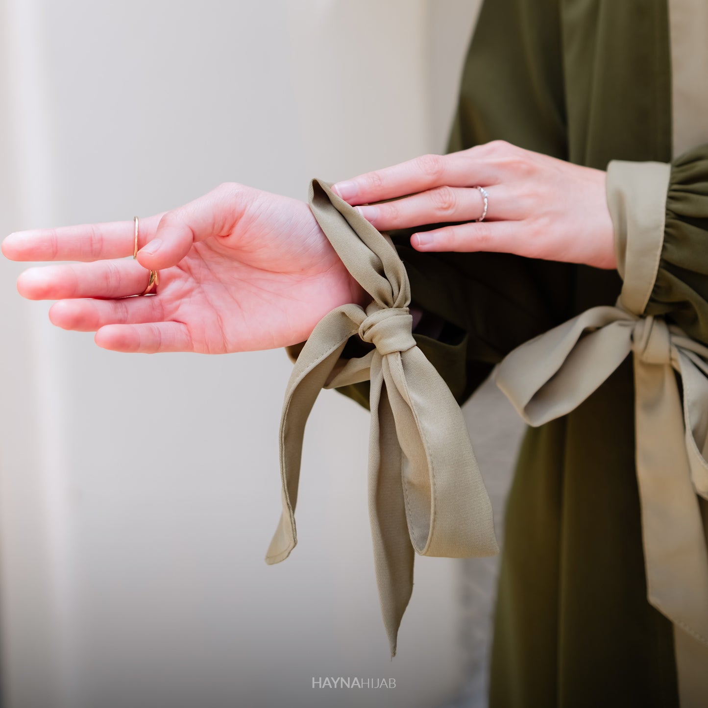 Sameera Abaya – Matcha Green