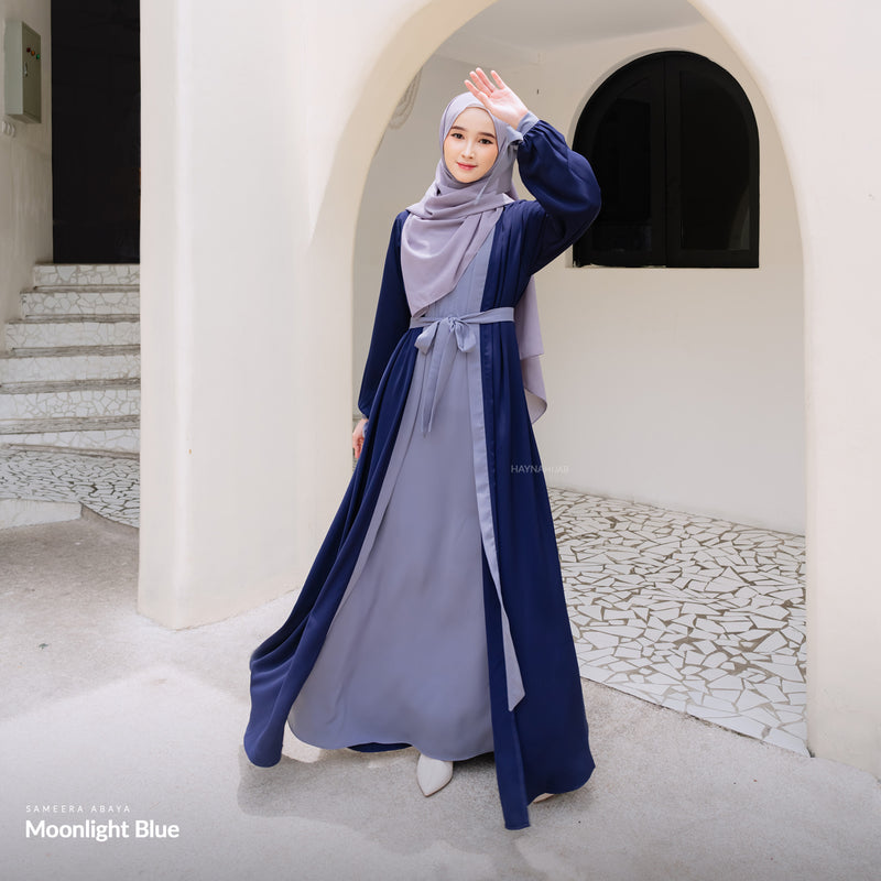 Sameera Abaya – Moonlight Blue
