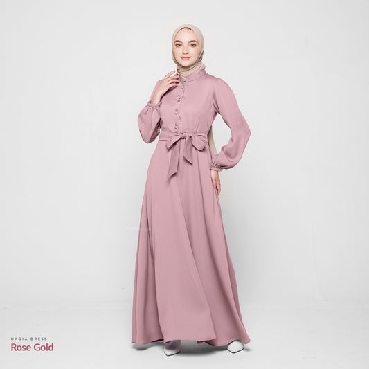 Hagia Dress – Rose Gold