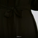 Denara Dress - Shine Black