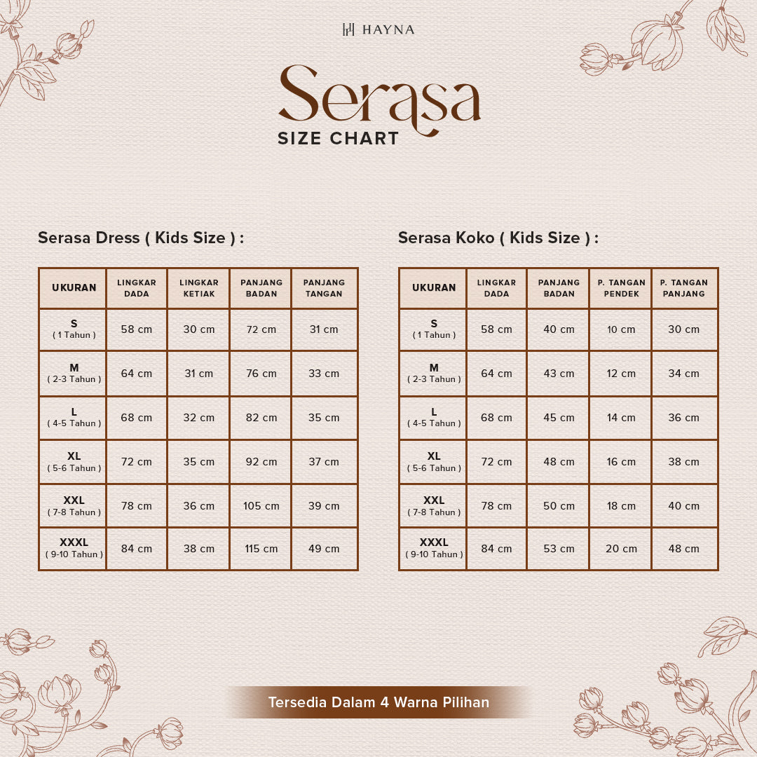 HAYNA Serasa Dress - All Colors